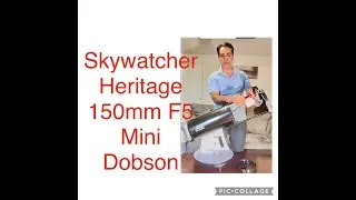Skywatcher Heritage 150 мм мини настольный телескоп Добсона, часть 1 #астрономия #skywatcher #телескоп #сатурн