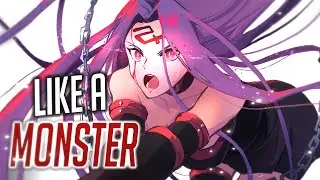 Nightcore - Monster (Rock Nostalgia Hit) (Lyrics)