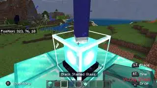 What happens when you put tinted glass on a beacon
