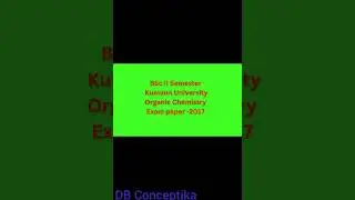KU BSc II semester Chemistry PYQs 2017