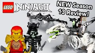 LEGO Ninjago Skull Sorcerer's Dragon Review! New Summer 2020 Season 13 Set 71721