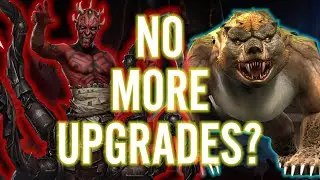 Maul on the Dryaxes! No more upgrades for now :(