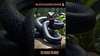 BLACK MAMBA SNAKE||🐍🐍