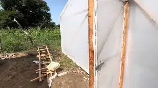 Commercial solar dryer for Cassava, coffee, and other Agricultural products