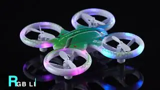 R/C Mini Drone with RGB LEDs GT4119