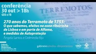 270 anos do Terramoto de 1755