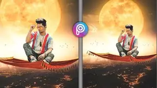 PICSART ALLADIN MAGICAL CARPET PHOTO EDITING || ALLADIN FLYING CARPET PHOTO EDITING