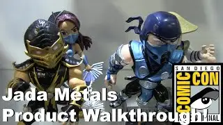 Jada Toys Metals Figure Product Walkthrough at San Diego Comic Con 2016