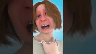 Fish Head Stuck In Throat 😱