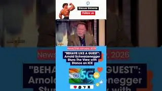 Arnold Schwarzenegger Stuns The View with Stance on ICE | DISCUSS