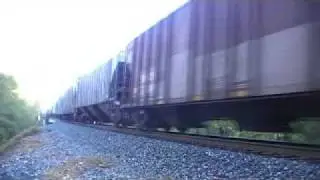 NS 2588 Leads NS 161 at Boy Scout Road