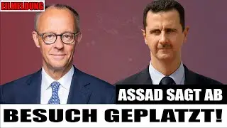 Deutschland-News: Syrischer Präsident sagt geplanten Besuch vorerst ab 🇩🇪🇸🇾