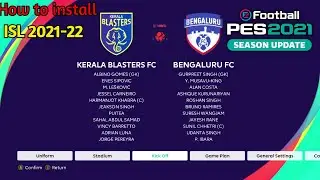 ISL 2021-22 Patch For Pes 2021 PC|Indian Super League|Full Installation|Gaming With SaFtHaR