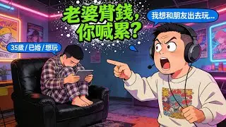 情感實錄 | 苦追1年半只換來一句「做朋友」？妳這不是深情，是「低價值的死纏爛打」！35歲全職爸爸喊委屈：「我想和豬朋狗友出去玩！」揭秘婚姻中「巨嬰心態」與「迴避型依戀」的真實心理。