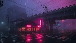 Tokyo Rain Through Empty Streets (90s) &mdash; Nostalgic Lofi Beats for Deep Work (BGM)