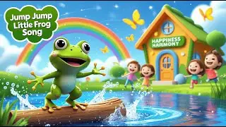 Jump Jump Little Frog 🐸 | Fun Kids Song & Nursery Rhyme | Happiness&nbsp;Harmony&rdquo;