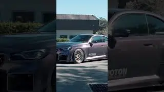 Releasing the NEW Inozetek Amethyst Ashe Wrap on our #builtbypsi SEMA G87 M2! #psi #g87 #m2