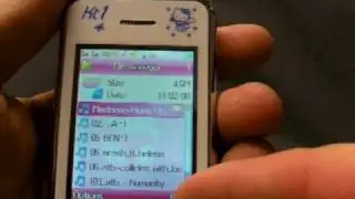 Hello Kitty KT1 Dual SIM mobile phone size of a Credit Card