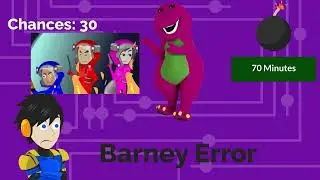 Break from JTTM 2. (Barney error? srlsy.)