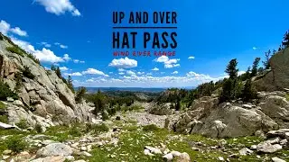 UP AND OVER HAT PASS WIND RIVER RANGE WYOMING