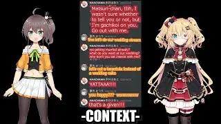 【Eng Sub】Haachama's gachikoi pranks Natsuiro Matsuri 【TeeTee / Akai Haato / hololive】