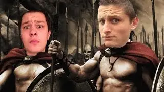 Minecraft Dual Dome - TNT WARFARE! - (NoahCraft and Palmerater vs. Justin and Surge)