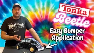How to install bumpers on a Tonka Volkswagen Beetle (Easy to do!)