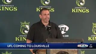 UFL commits new Louisville Kings team to the city for 2 seasons