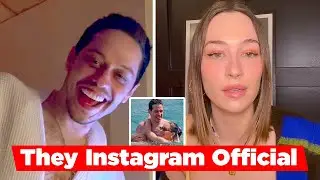 Pete Davidson Goes Instagram Official With Elsie Hewitt With Cute Video