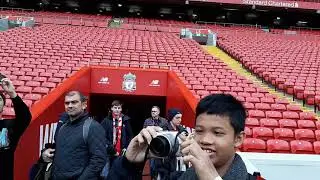 LIVERPOOL  ! Stadium Tour Recap at anfield
