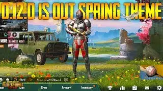 PUBG Mobile UPDATE 0.12.0 is OUT | UPDATE Now - New THEME, New MAG | Companion NOT Available !!!