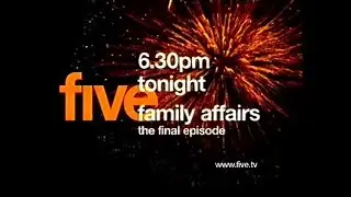 Channel Five Adverts and Continuity (30th December 2005)