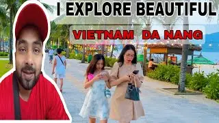 Vietnam da nang Local Street Explorer | How can Find Vegetarian INDIAN Food 🇻🇳