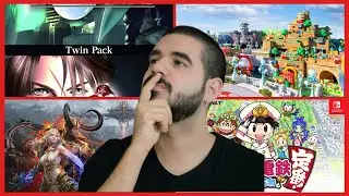 Twin Pack FF7&8, Skyforge Switch, Records Momotaro Dentetsu, Super Nintendo World | NinteNEWS#26