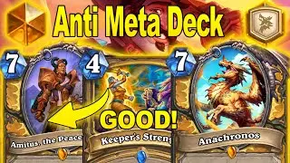 My Meta-Breaker Deck! Counter OP Tier 1 Decks With This At Showdown in the Badlands | Hearthstone
