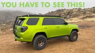 TOYOTA 4 RUNNER 5-го поколения &mdash; матовый динамичный лайм