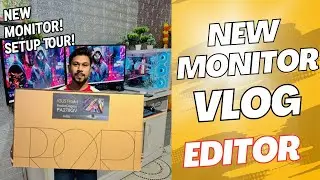 My new monitor unboxing | asus proart pa278QV