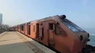 Slow train : Kalutara to Colombo Fort