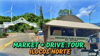 Pagudpud New Public Market + Wind Mills Drive Tour 🇵🇭 Ilocos Norte 🚗 North Luzon Loop Road Trip