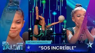 Catalina Neri, la gimnasta que abrió Got Talent Argentina 2023, volvió por más y pasó a semis