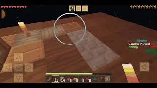 crafting and blinding 1 block Skyblock challenge part 1