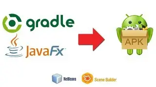 JavaFx Android - How to Create Android App with Gradle Project
