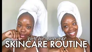 SUMMER SKINCARE ROUTINE for Oily, Acne-Prone Skin! How I Got Rid of Hyperpigmentation! Tanicha Rose