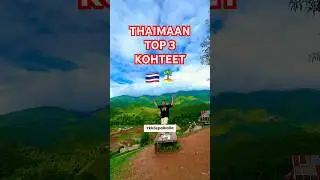 THAIMAA TOP 3 🇹🇭🏝️⛰️ #thaimaa #matkailu #matkustus #suomikanava #vinkit #top3 #lista #aasia