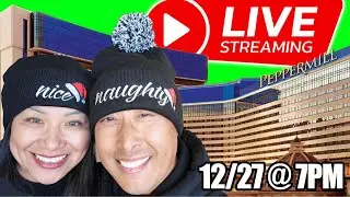 We’ll be LIVE AT PEPPERMILL around 7PM PST!