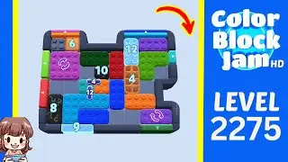 Color Block Jam Level 1367 (2275) Solution Walkthrough