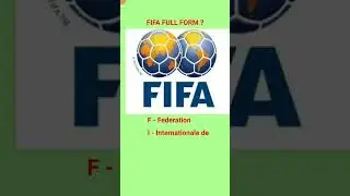 #Do you know the full form of FIFA #shorts #fifa #viral
