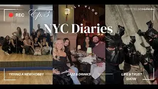 NYC Diaries ep. 3 | trying new hobbies & seeing some shows