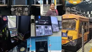 Training in Diesel loco shed #simulator #youtube #video #siliguri #training
