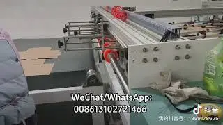 Semi automatic stitcher machine #factory #machine #manufacturing #machinery